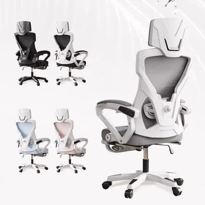 Chaise de bureau, chaise ergonomique, chaise d'ordinateur pivotante réglable, salle de conférence commerciale, chaises inclinables pour e-sport