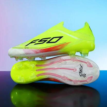 New Men Football Boots High-quality Soccer Shoes Sneakers Match Indoor Non-Slip Grass Cleats High-top Futsal Hot-selling Outdoor