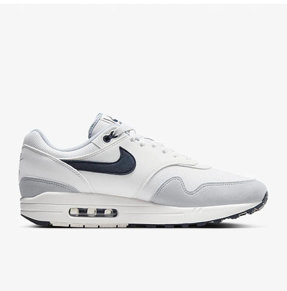 Nike Air Max 1 genuíno para homem, sapatilha desportiva retro de cano baixo com amortecimento Air FD9082-002