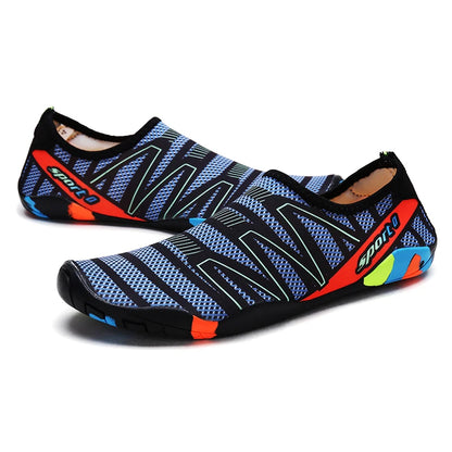 Aqua-schoenen, sneldrogende strand- en waterschoenen, unisex zwem-aquaslippers, barefoot-surfschoenen, Upstream-sneakers, lichte zomersokken voor buiten