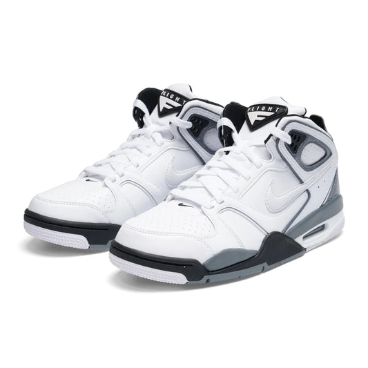 Nike Air Flight Falcon 397204-102, baskets de basketball rétro pour hommes, chaussures montantes en cuir avec coussin d'air, chaussures de ville.