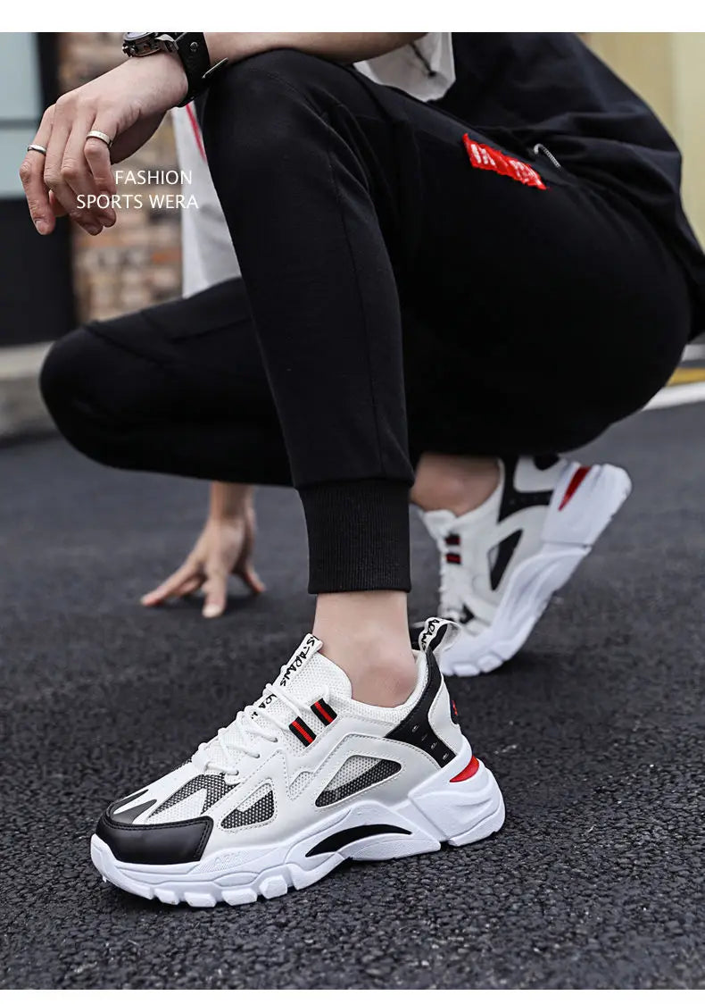 Nuove scarpe casual da uomo per l’outdoor, scarpe sportive alla moda, leggere, comode e traspiranti