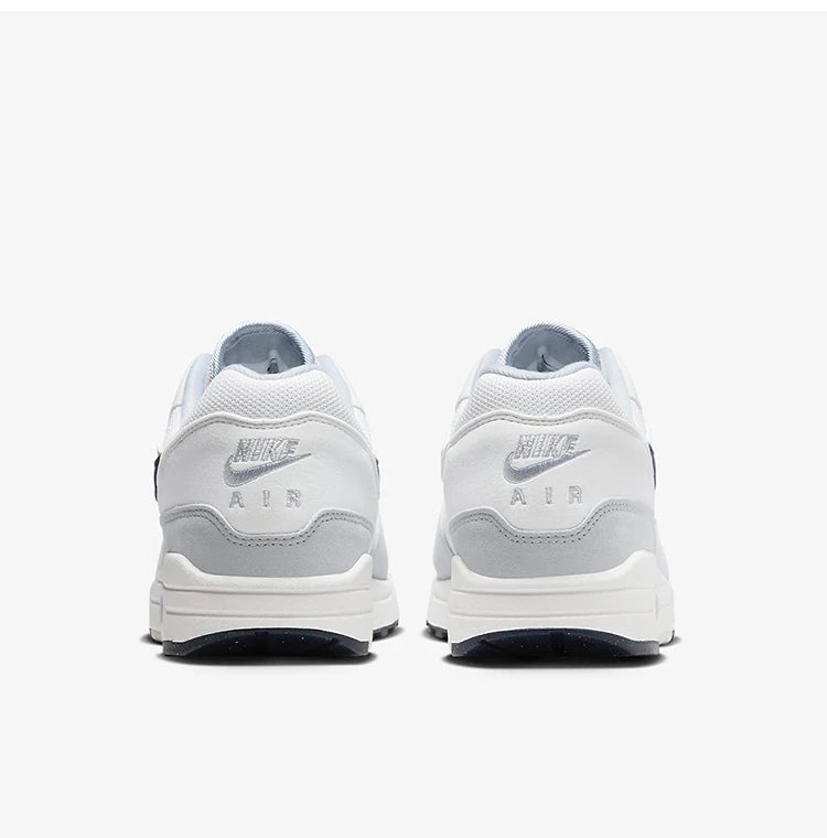 Nike Air Max 1 genuíno para homem, sapatilha desportiva retro de cano baixo com amortecimento Air FD9082-002