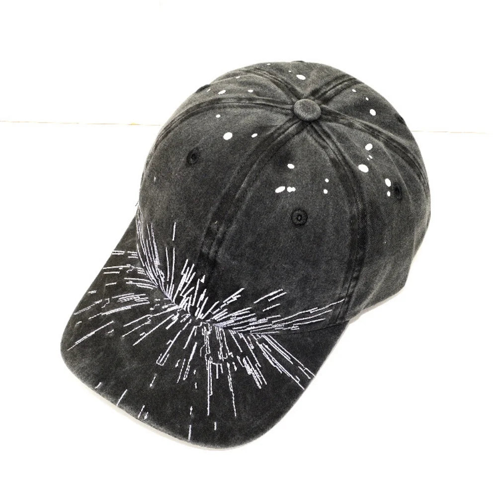 Korean Kpop What Is Your Love Song Same Knitted Embroidery Cap World Tour Concert Cap Fashion Women Men Outdoor Baseball Caps