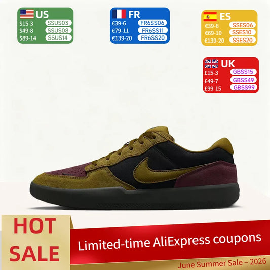 „Nike SB Force 58“ – stilingi, retro stiliaus, aukštos kokybės, universalūs, lengvi, kvėpuojantys, žemi, patvarūs riedlentininkų bateliai, unisex, DV5477-008