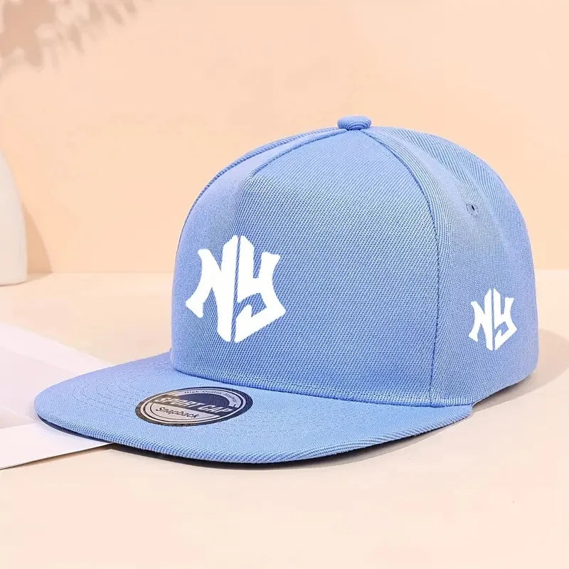 Neutral letter printed baseball cap for spring and autumn outdoor adjustable casual hip-hop truck cap sun protection hat
