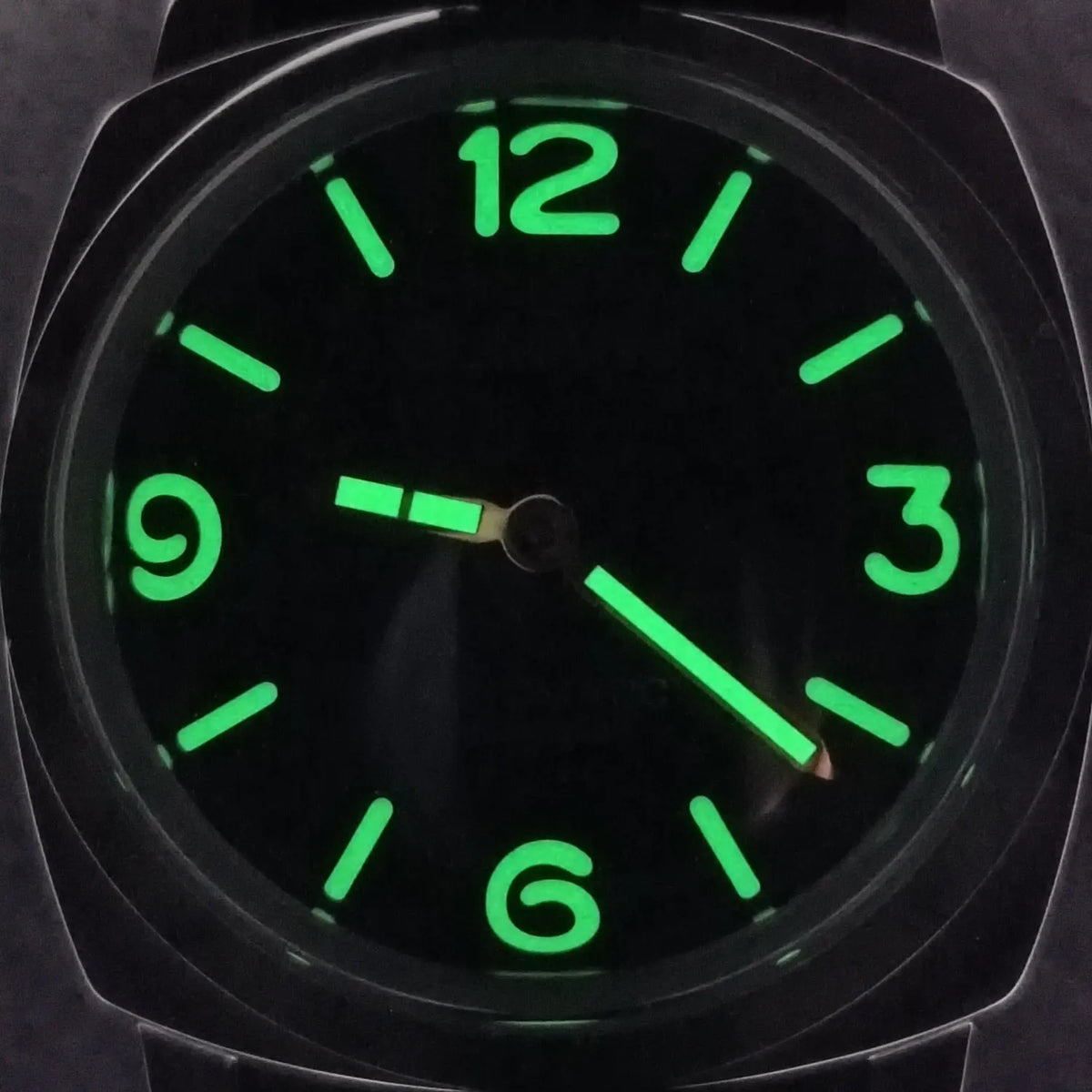 Zegarek męski 46 mm z ręcznym naciągiem, mechanizm Seagull ST3600, szkło szafirowe, wodoodporny, stal nierdzewna 316L, zegarek na zamówienie