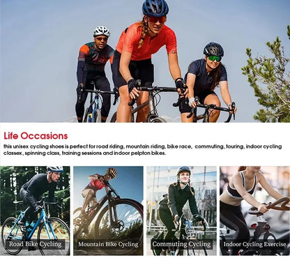 2025 Cycling Sports Shoes MTB and Cleats Men's Sports Speed Cycling Shoes Women's Mountain Racing Flat SPD Road Cycling Shoes