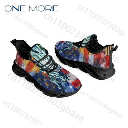 American 250 Independence Day Boys Girls Casual Shoes Personalized Exclusive American Flag Cool Kids Sport Shoes Design in Stock