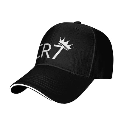 Footbal Ronaldos Baseball Cap Hip Hop Sandwich Hats Unisex Adjustable Sun Hat Running Golf