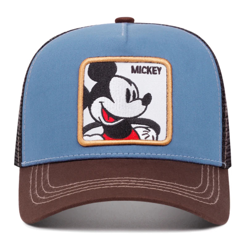 High Quality Brand Anime Cartoon Snapback Cotton Baseball Cap Men Women Hip Hop Dad Mesh Hat Trucker Hat Dropshipping