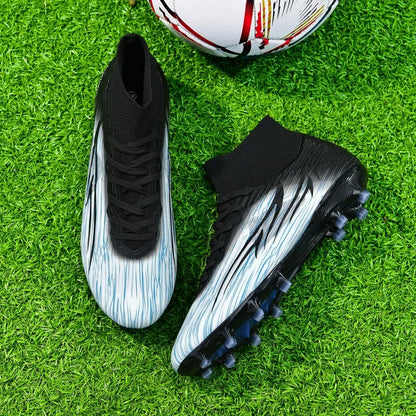 Nouvelles chaussures de football pour hommes, chaussures d'entraînement professionnelles, baskets de match, chaussures de football ultralégères, chaussures de sport pour l'extérieur, antidérapantes, unisexes