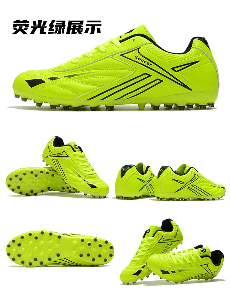Hot Selling Youth Professional Long Nail Soccer Shoes Men's Broken Nail Football Shoes Children's Student Training Shoes
