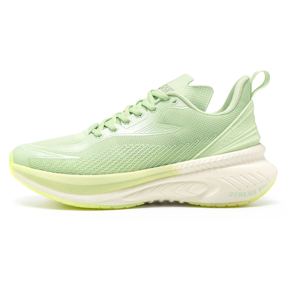 Onemix New Original Men Running Sports Shoes Shock Absorption Soft Lightweight Breathable Mesh Non-slip Cushioning Sneakers