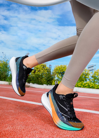 Pánské a dámské profesionální běžecké boty Carbon Board pro maraton s tlumení nárazů, ultralehké, stabilní a s dobrou oporou – sportovní obuv