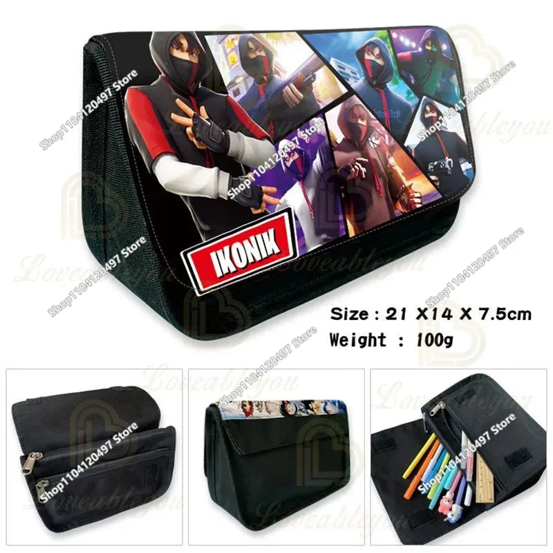 Fortnites SchoolBags Boys Girls Backpacks Large-capacity Knapsack High-quality Bookbags Fortress Night Figure Laptop Bag Gift