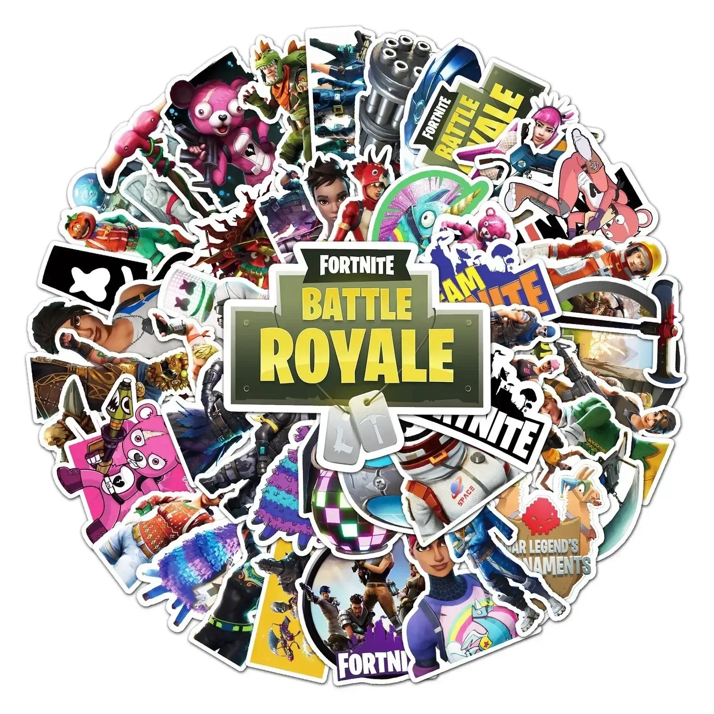 Estojo Escolar de Grande Capacidade Victory Royale para Rapazes e Raparigas, Fortnite Peely Llama Hero, Caixa para Canetas para Crianças e Adolescentes