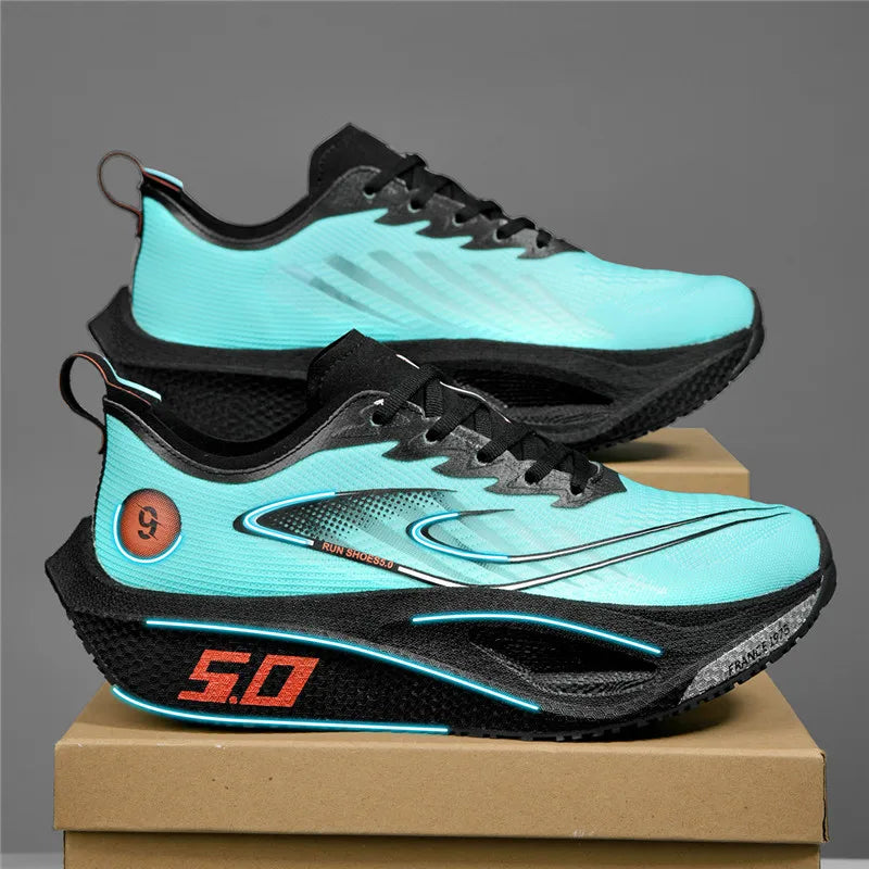 New Sports Shoes for Men&Women, Running Sneakers, Carbon Plate, Male Marathon Racing, Shock-absorbing, Athletics Training Shoes