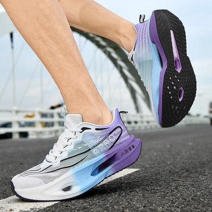 Baskets de marathon respirantes pour hommes - Chaussures de basket-ball tendance - Chaussures de marche pour homme - Baskets décontractées pour femme - Légères