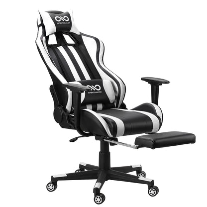 Chaise de bureau en cuir Joylive, chaise de jeu WCG, chaise ergonomique pour ordinateur, pivotante, inclinable, pour salle de jeu