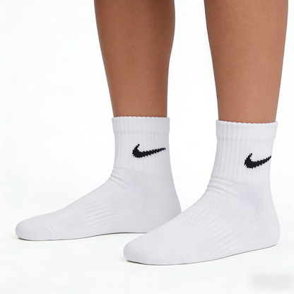 Nike Socks Nike Basketball Thickened Socks Sports Long Socks with Dri-FIT Technology for Breathability 3-Pack SX7667-100