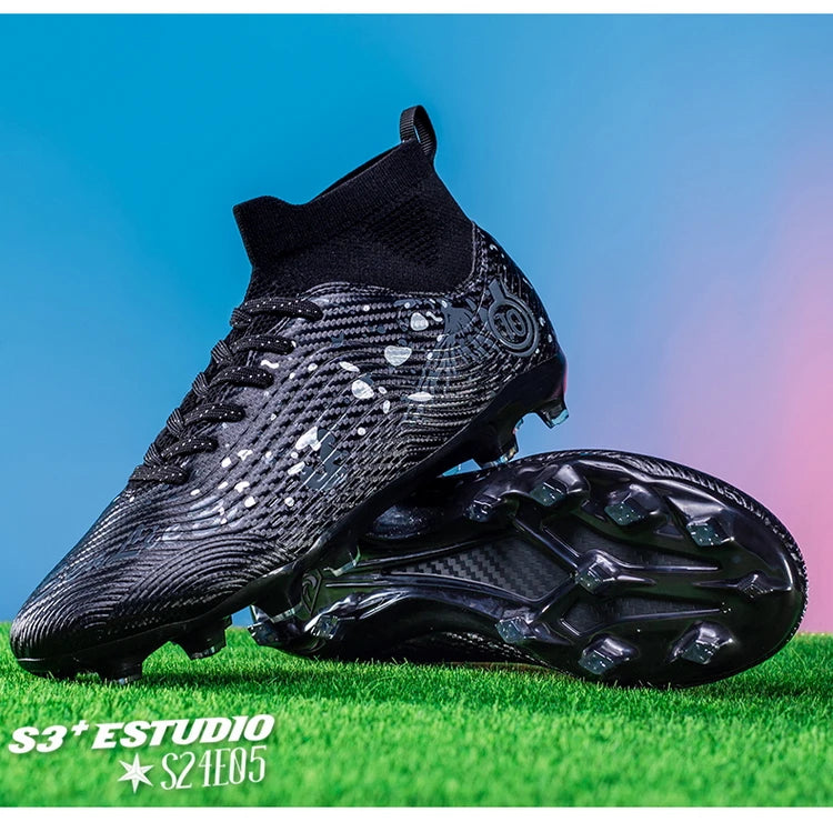 Botas de fútbol de alta calidad para hombre, zapatillas de fútbol para niños y adolescentes, botas de fútbol para niños, zapatillas deportivas unisex de fútbol