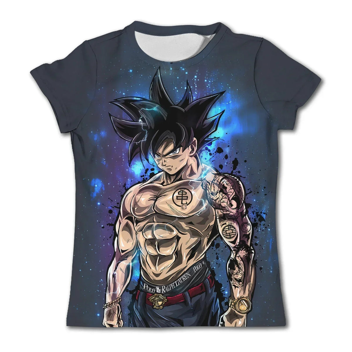 Trička Dragon Ball Z Dětská trička Pánská trička Pánská trička ve stylu Harajuku Trendové oblečení s motivem Goku Anime trička Streetwear