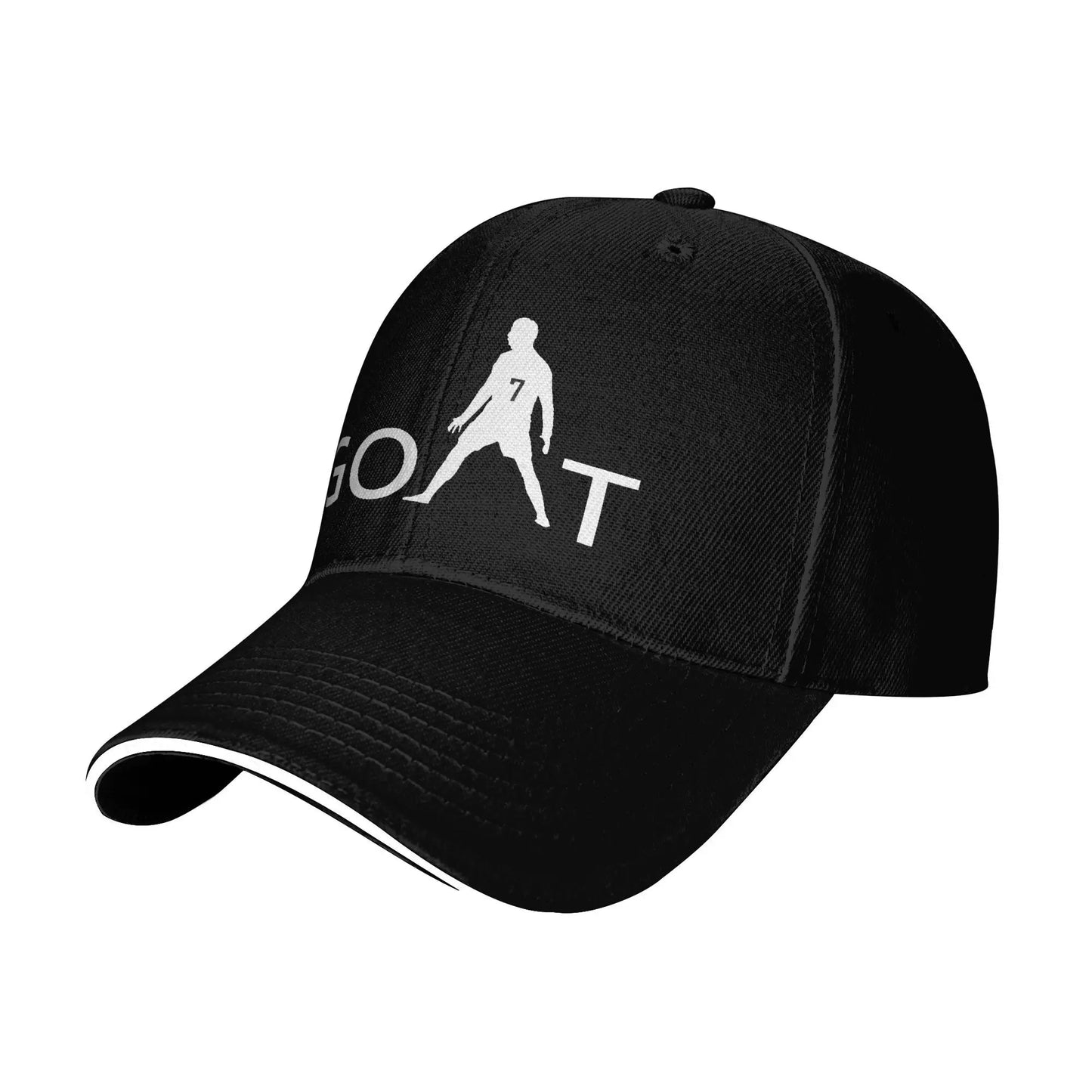 Footbal Ronaldos Baseball Cap Hip Hop Sandwich Hats Unisex Adjustable Sun Hat Running Golf