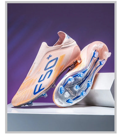 Nouvelles chaussures de football pour hommes, chaussures de football sur gazon, ultralégères, confortables, crampons d'intérieur antidérapants, crampons FG pour terrain synthétique, futsal, adulte, antidérapantes