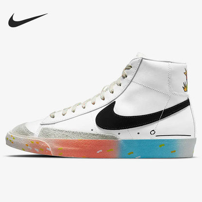 Nike Authentic sezonski unisex Blazer Mid visoki športni copati za prosti čas DJ4278-101