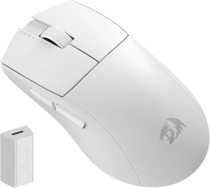 Redragon M916 PRO 3-tilainen langaton pelihiiri, Hype-Speed 4K -kyselytaajuus, 49G ultrakevyt 26K DPI -pelihiiri