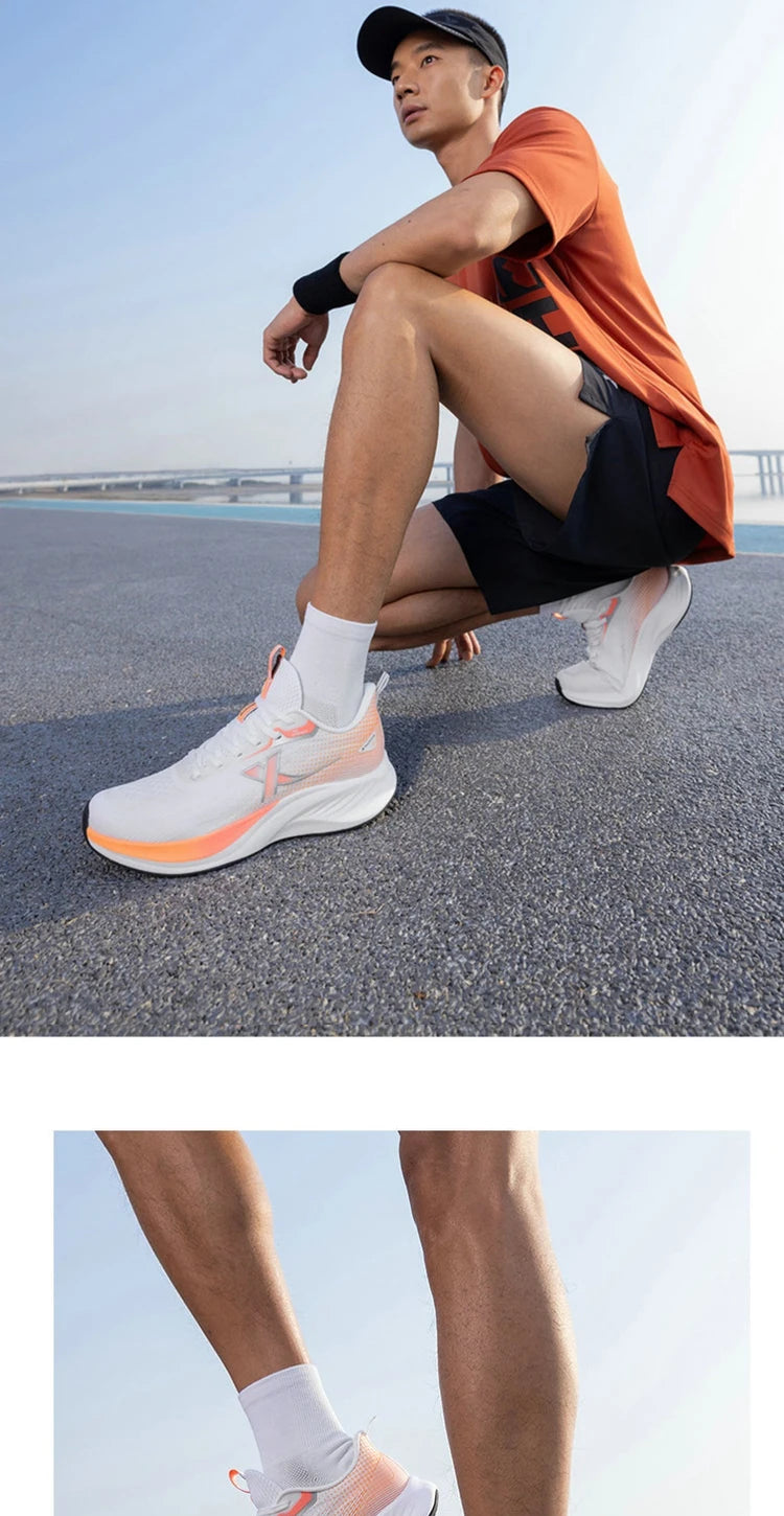 Xtep Light Wing 3 løbesko til mænd – sommermode, stødabsorberende, letvægts, avancerede sneakers 875219110034