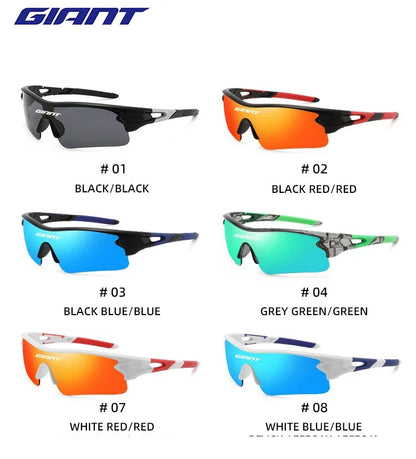 giant cycling Glasses UV400 Protection HD Lenses Lightweight Frame For Men Women Road Mountain Bike Riding climbing and fishing