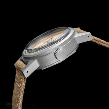 THORN Retro vojenské hodinky 36 mm s strojkem NH35A SHY-043 Sportovní hodinky Unisex Pánské a dámské Luxusní