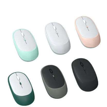 Lenovo Wireless Mouse USB Rechargeable Ergonomic Adjustable DPI Office Silent 2.4G Bluetooth Optical Electric Mice Game Office