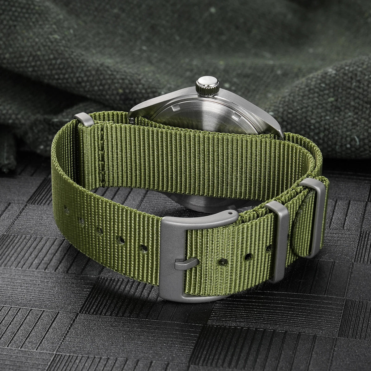 Militado ML08 Quartz Watch Ronda 515 Movement Domed Sapphire Wristwatch BGW9 Luminous 10Bar Waterproof 38mm Men Watches