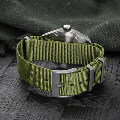 Militado ML08 Quartz Watch Ronda 515 Movement Domed Sapphire Wristwatch BGW9 Luminous 10Bar Waterproof 38mm Men Watches