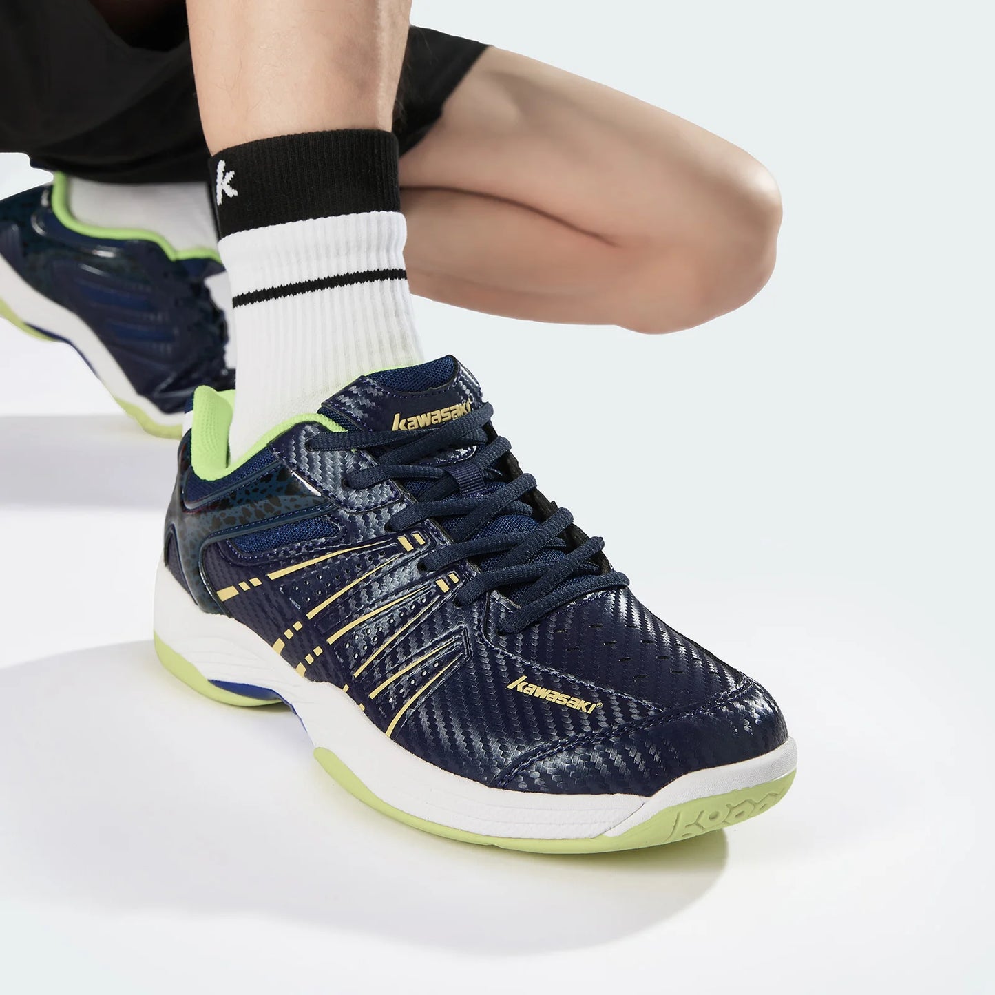Kawasaki Badminton Shoes For Men 2025 NEW COLOR Anti-Twist Anti-Slip Sports Shoes Men's Tennis Shoes