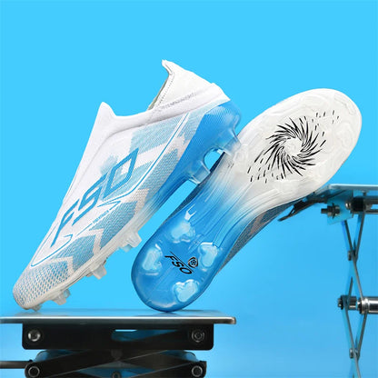 New Men's Soccer Shoes Match Indoor Hot-Selling Outdoor Football Boots Grass Cleats High-Top Futsal Sneakers Non-Slip High-Quality