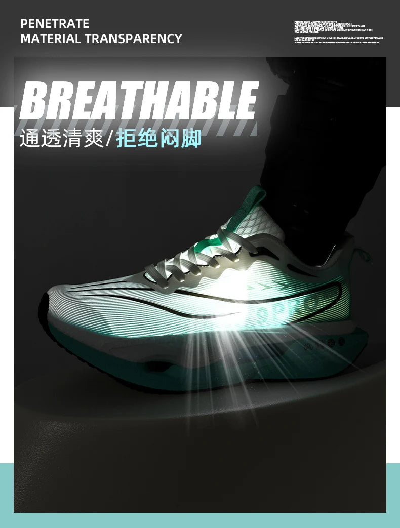 Baskets de marathon respirantes pour hommes - Chaussures de basket-ball tendance - Chaussures de marche pour homme - Baskets décontractées pour femme - Légères