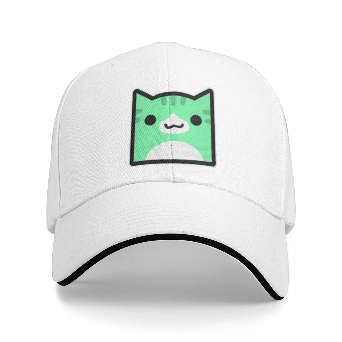 Geometry Game Dash Baseball Cap Casual Unblocked Level Sandwich Hat for Men Women Breathable Headwear Activities
