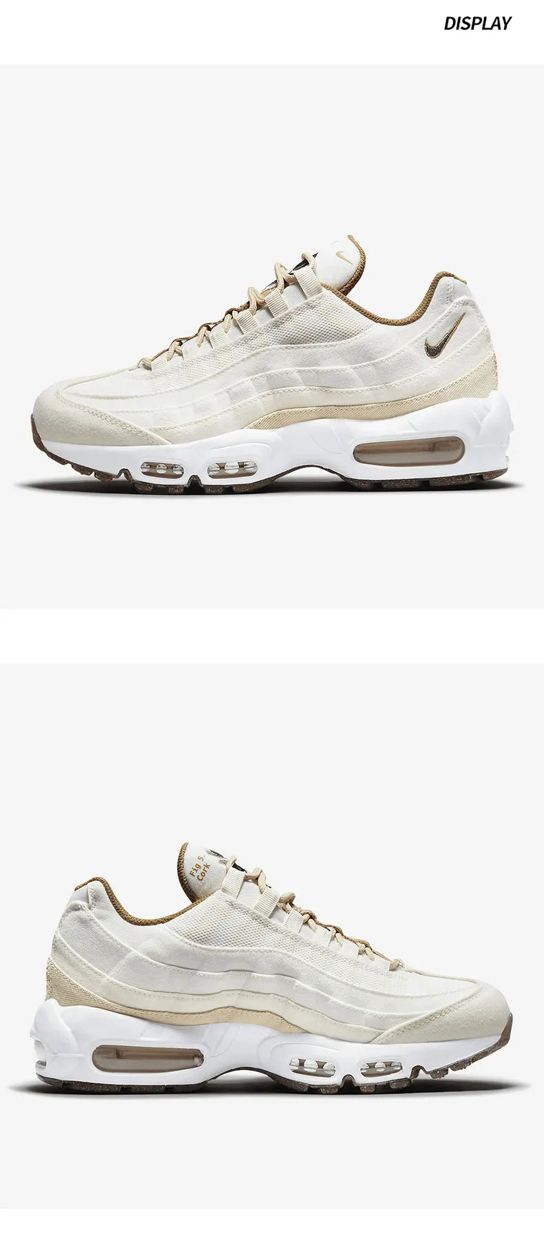 Baskets Nike AIR MAX 95 unisexes authentiques à amorti pneumatique CZ2275-100