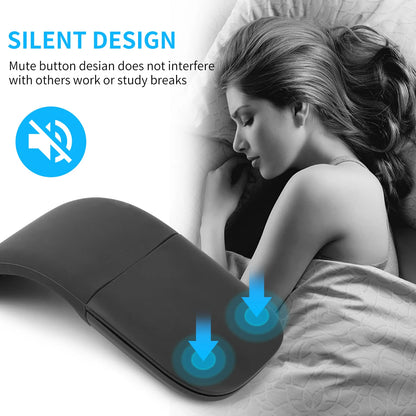 Bluetooth Arc Touch Mouse For Microsoft Surface Wireless Ergonomic Mouse Computer 3D Silent Laser Mice For Laptop PC Windows