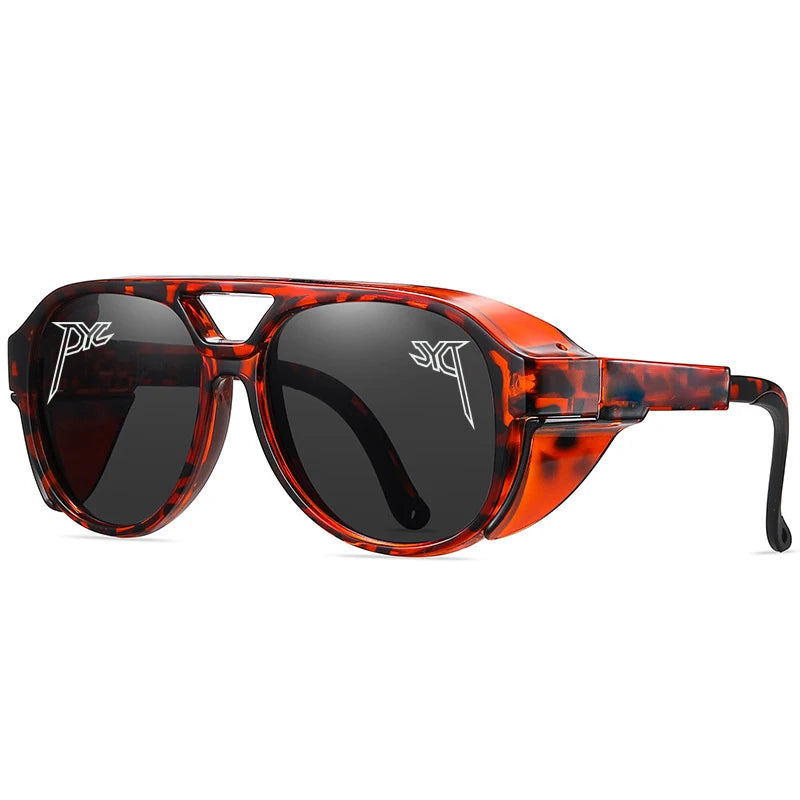 Punk Sunglasses Steampunk Sun Glasses PITS OCTAL VIPERS TRABEC Sport Hiking Cycling Retro Vintage Eyewear Baseball Goggles