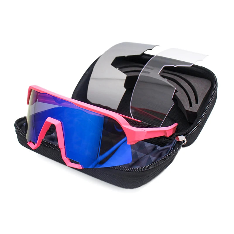 Peter Cycling Sunglasses S3 Outdoor Sports Glasses Men Women road Mountain Bicycle Glasses Riding Polarized Bike Eyewear Goggles