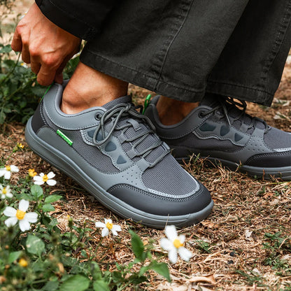 Oiaano Scarpe unisex a punta larga, stile barefoot, da uomo e da donna, sneakers per il tempo libero, in rete, traspiranti, comode, leggere, sportive, da passeggio, da corsa e da trekking