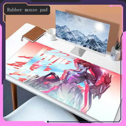 Hot selling items overwatch Mouse Pad Animation mouse pad game accessories desktop Hot selling mouse pad laptop game mouse pad