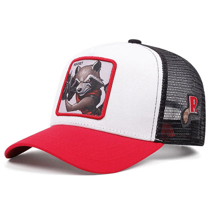 High Quality Brand Anime Cartoon Snapback Cotton Baseball Cap Men Women Hip Hop Dad Mesh Hat Trucker Hat Dropshipping