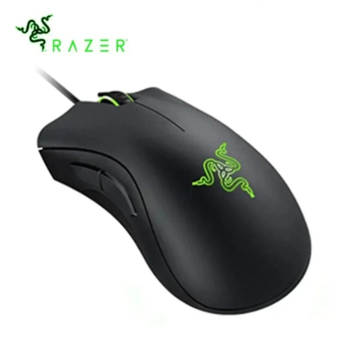 Original Razer DeathAdder Essential Wired Gaming Mouse 6400DPI Optical Sensor 5 Independent Buttons for Laptop PC Gamer