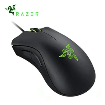 Original Razer DeathAdder Essential Wired Gaming Mouse 6400DPI Optical Sensor 5 Independent Buttons for Laptop PC Gamer